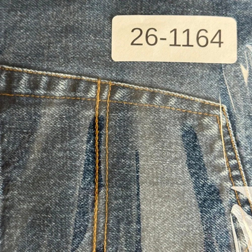VTG Indigo Palms Tommy Bahama Mens Relaxed Fit Straight Leg Jeans Blue 36x32